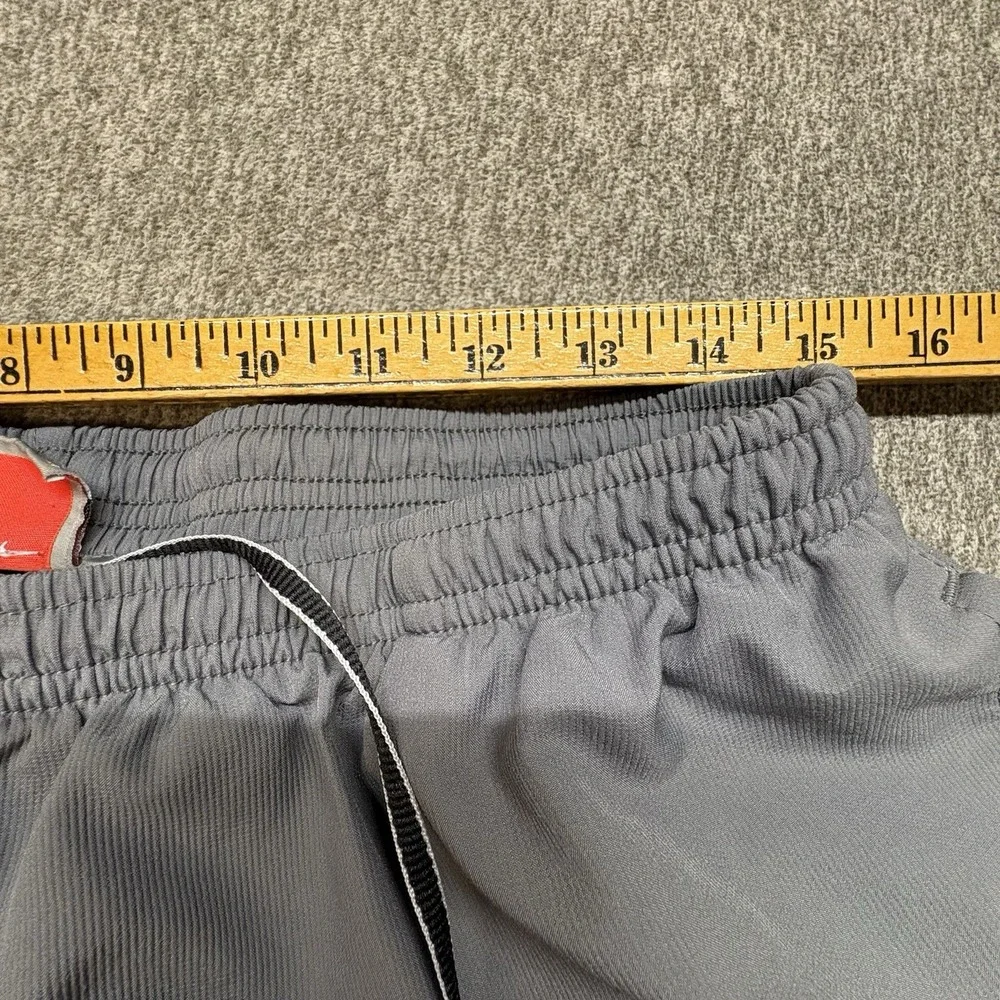 Nike‎ Team Windbreaker Track Pants Mens XL Gray Woven Relaxed Baggy 138942
